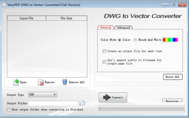 VeryPDF DWG to Vector Converter