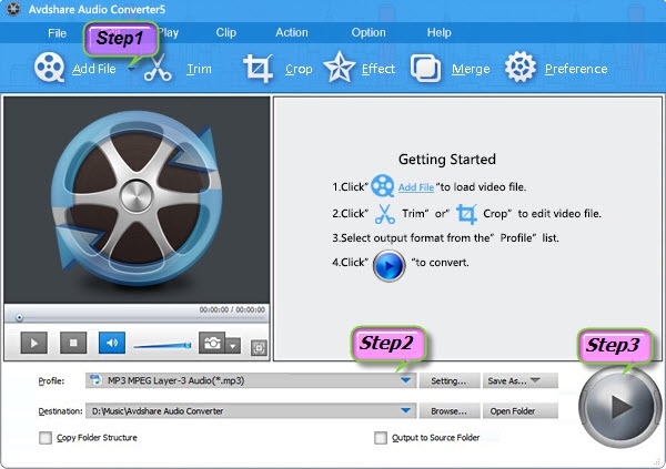 Avdshare Audio Converter