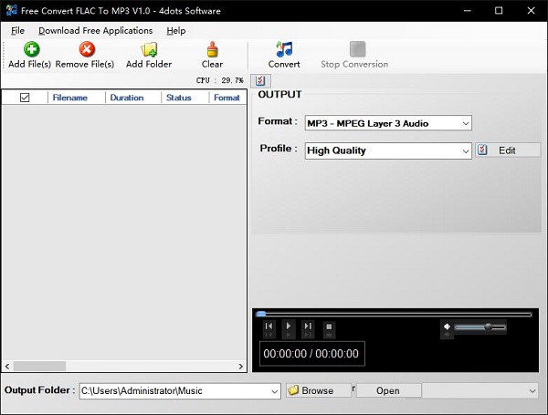 Free Convert FLAC To MP3
