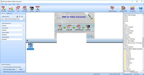 Recool SWF to Video Converter