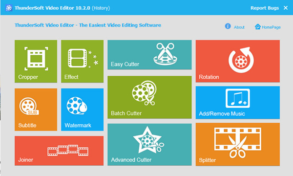 ThunderSoft Video Editor