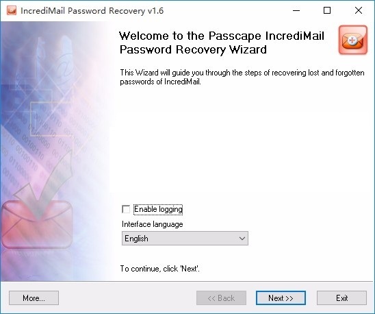 IncrediMail Password Recovery